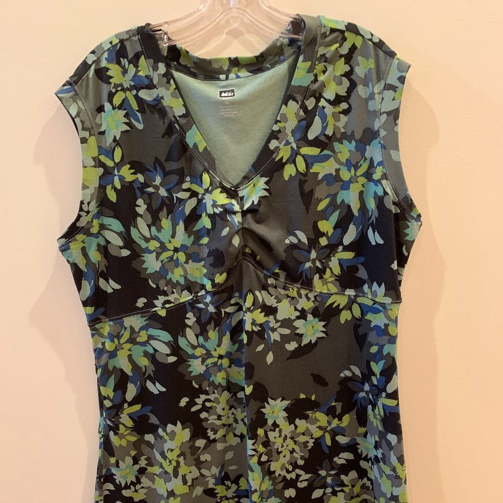 REI Northway Floral Print Dress XL